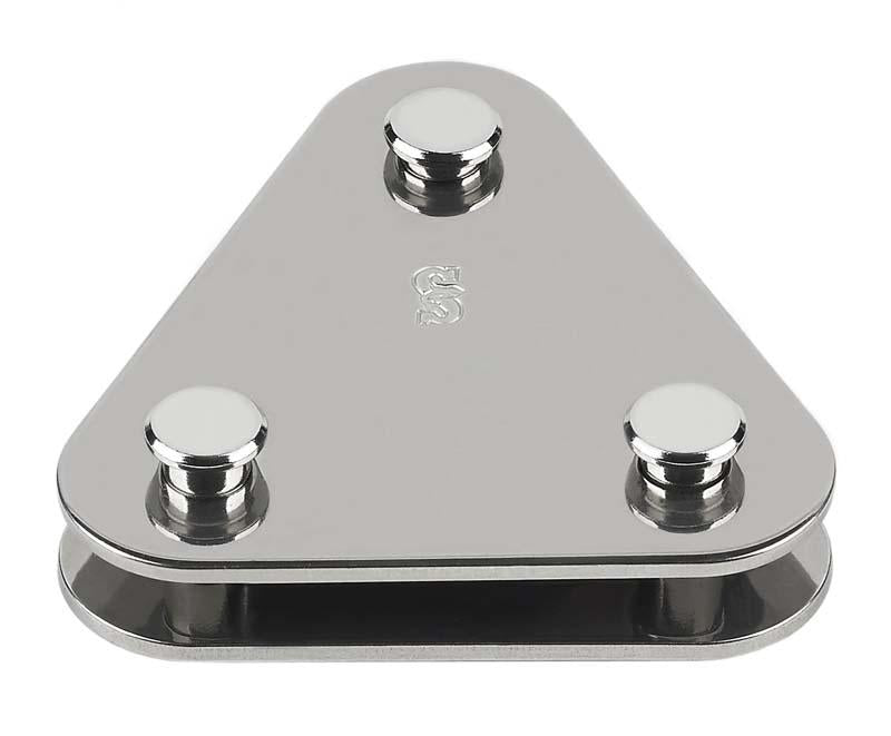 Schaefer 3/8" Upper & Lower Pin Triangle Plate
