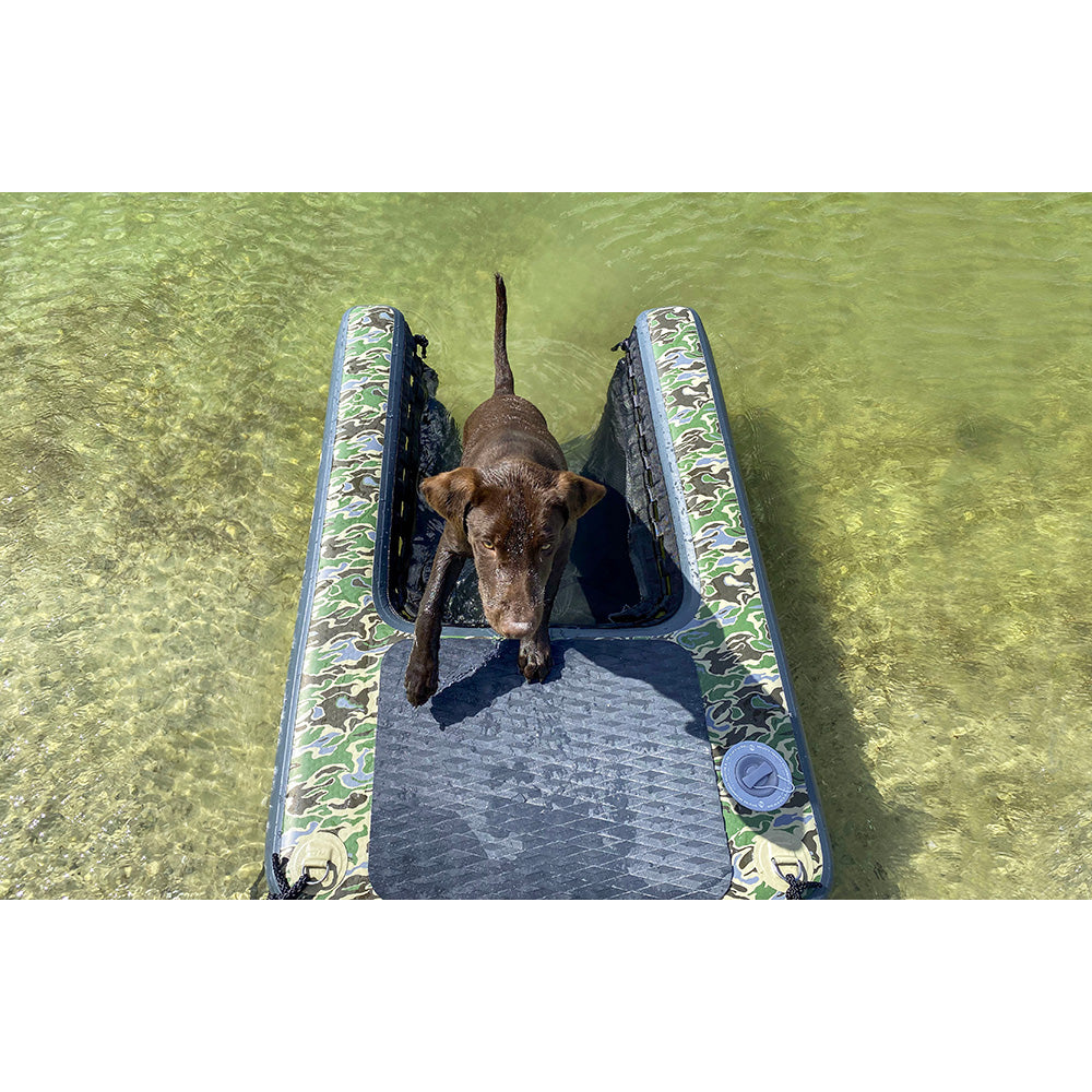 Solstice Watersports Inflatable PupPlank Dog Ramp XL Sport Camo 33250 -  Atlantic Rigging Supply