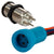 Bluewater 19mm In Rush Push Button Switch - Off/(On)/(On) Double Momentary Contact - Blue/Green/Red LED [9057-2123-1]