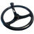 Schmitt Marine Carbon Fiber Primus Steering Wheel w/Santoprene Finger Grip - 13.5" Diameter - 3/4" Tapered Shaft w/Carbon Fiber Nut [7461321FG-CFN]