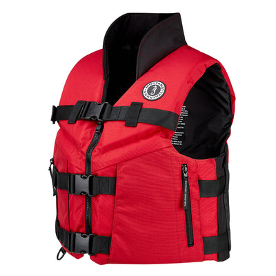 Mustang Accel 100 Foam Fishing Vest - Large - Red-Black [MV462602-123-L-216]