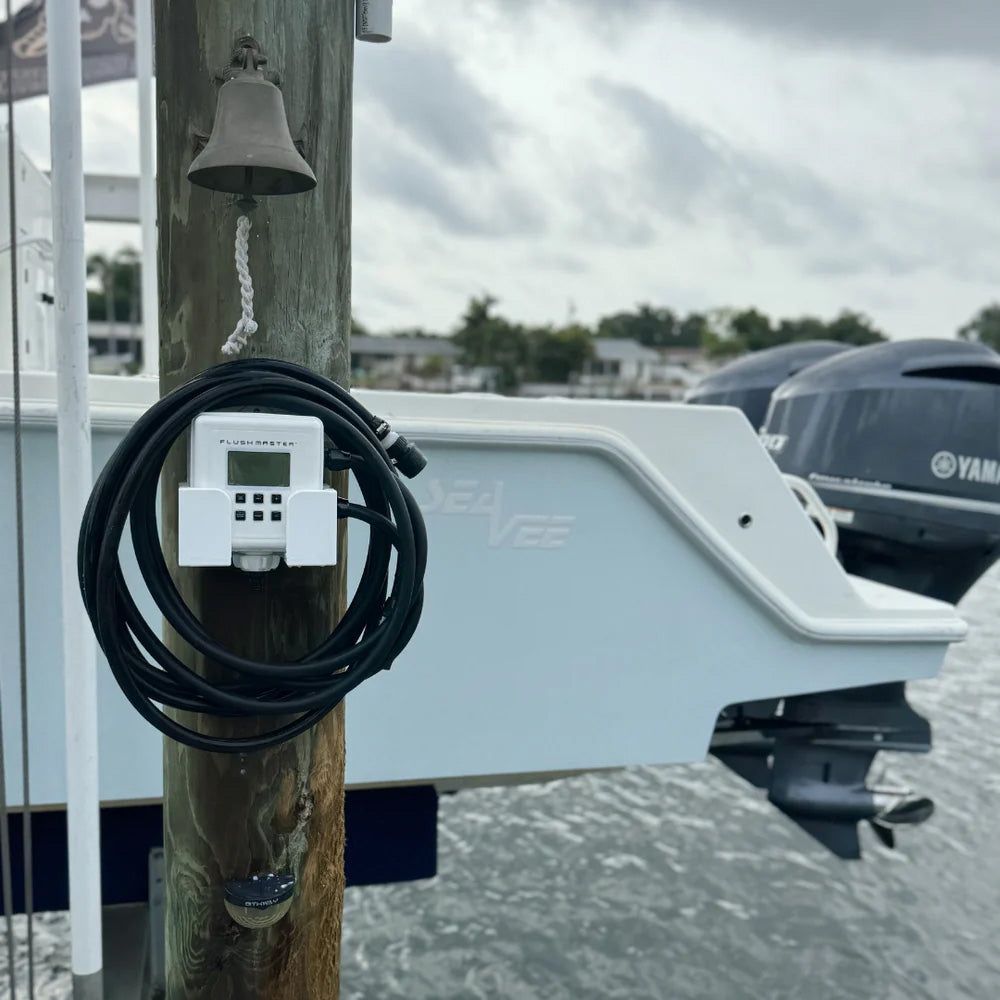 Flushmaster Outboard Flushing System - 2 Outlet w/Two 15' Hose Kits [SM-FM2015]
