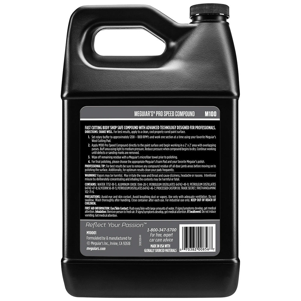 Meguiar's Pro Speed Compound - 1 Gallon [M10001]