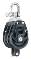 Harken 45mm Aluminum Element Triple Block w/ Swivel & Becket