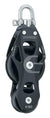 Harken 60mm Aluminum Element Fiddle Block w/ Swivel