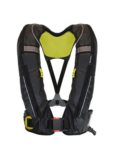 Spinlock DURO SOLAS 275N Lifejacket - fitted with MOB1 + Lume-On + Spray Hood