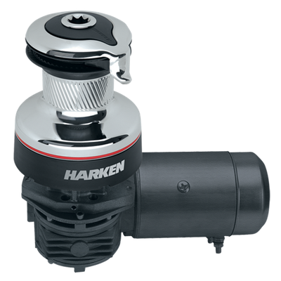 Harken #70 2 Speed Electric Self-Tailing Radial Winch - Chrome