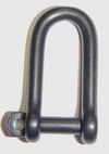 Wichard 3/16" Diameter Self-Locking Long Shackle - Black