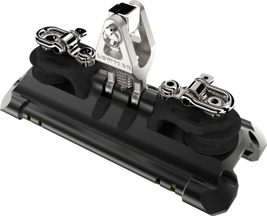 Lewmar Size 2 TB Car w/ Upstand & Pair CL Sheaves & Becket