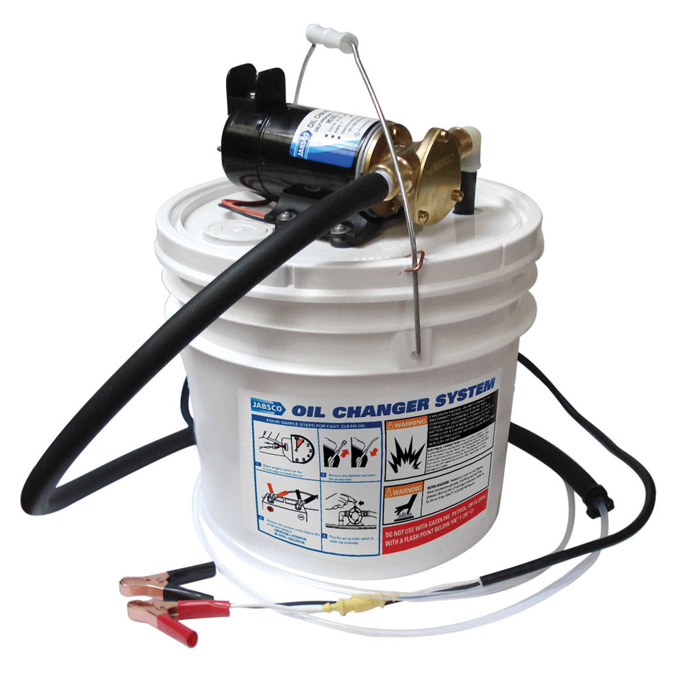 Shurflo Oil Change Pump W-3.5 Gallon Bucket - 12 VDC 1.5 GPM