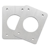 TACO Backing Plates f/Grand Slam Outriggers - Anodized Aluminum [BP-150BSY-320-1]