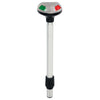 Perko Stealth Series LED Bi-Color 12" Pole Light - Small Threaded Collar - 2 Mile [1619DP2BLK]