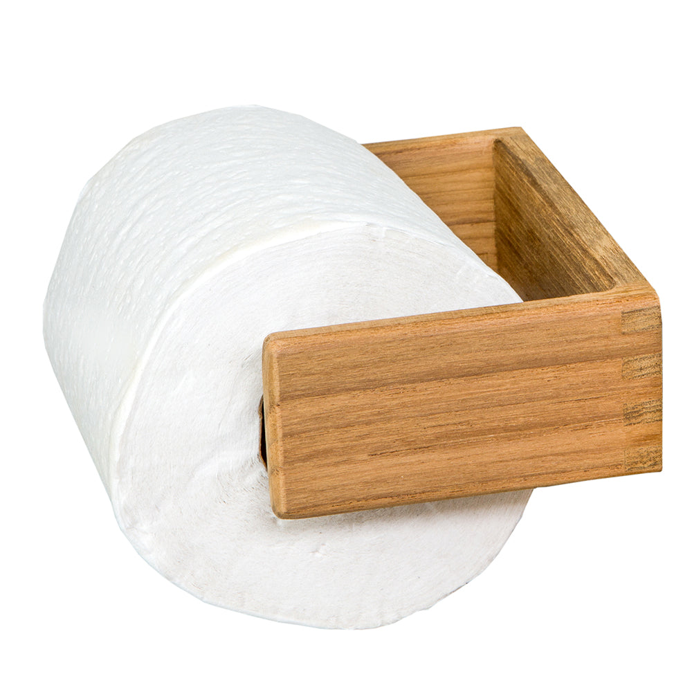 Whitecap Teak Wall-Mount Paper Towel Holder