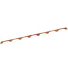 Whitecap Teak Handrail - 7 Loops - 73"L [60112]