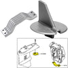 Tecnoseal Anode Kit w/Hardware - Yamaha 150-200HP Left Hand Rotation - Aluminum [21102AL]