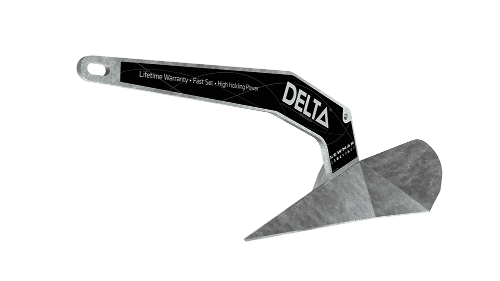 Lewmar Galvanized Delta Anchor 22 lbs. (10 kg)