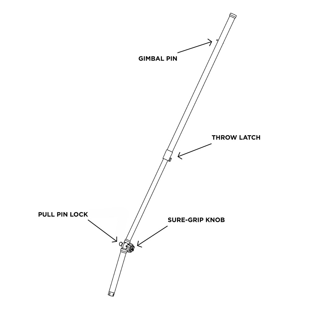 TACO Revolving Rod Tip Holder & Stationary Rod Hanger Kit – Crook
