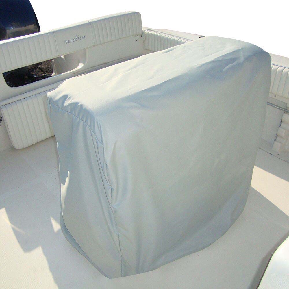 Carver FlexFit PRO Polyester Size 12 Boat Cover fVHull Center Console  Fishing Boats Grey 79012 - Atlantic Rigging Supply