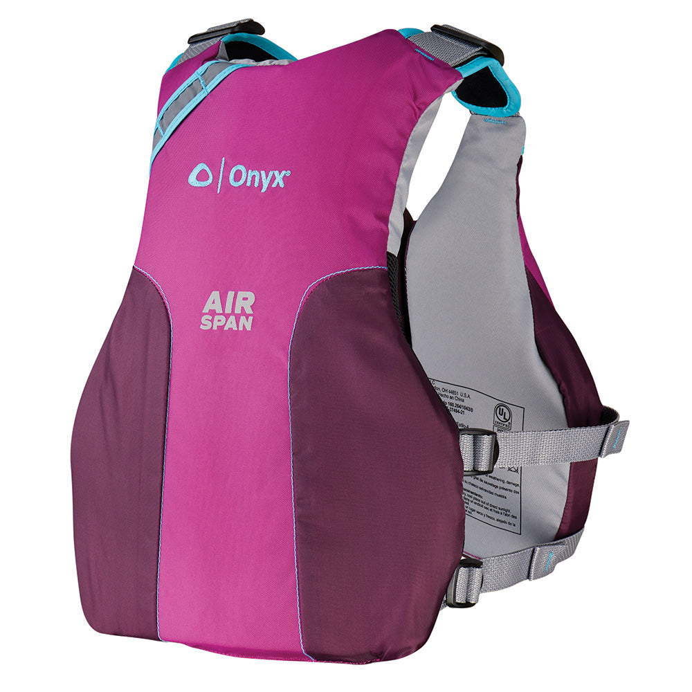 Onyx Airspan Breeze Life Jacket - M/L - Purple – Boater's Secret Weapon