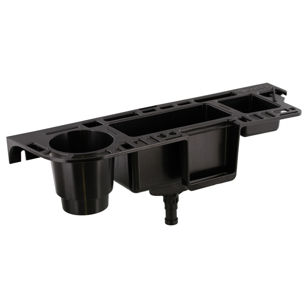 244 Flush Deck Mount w/Rain Cap - Scotty 244-BK