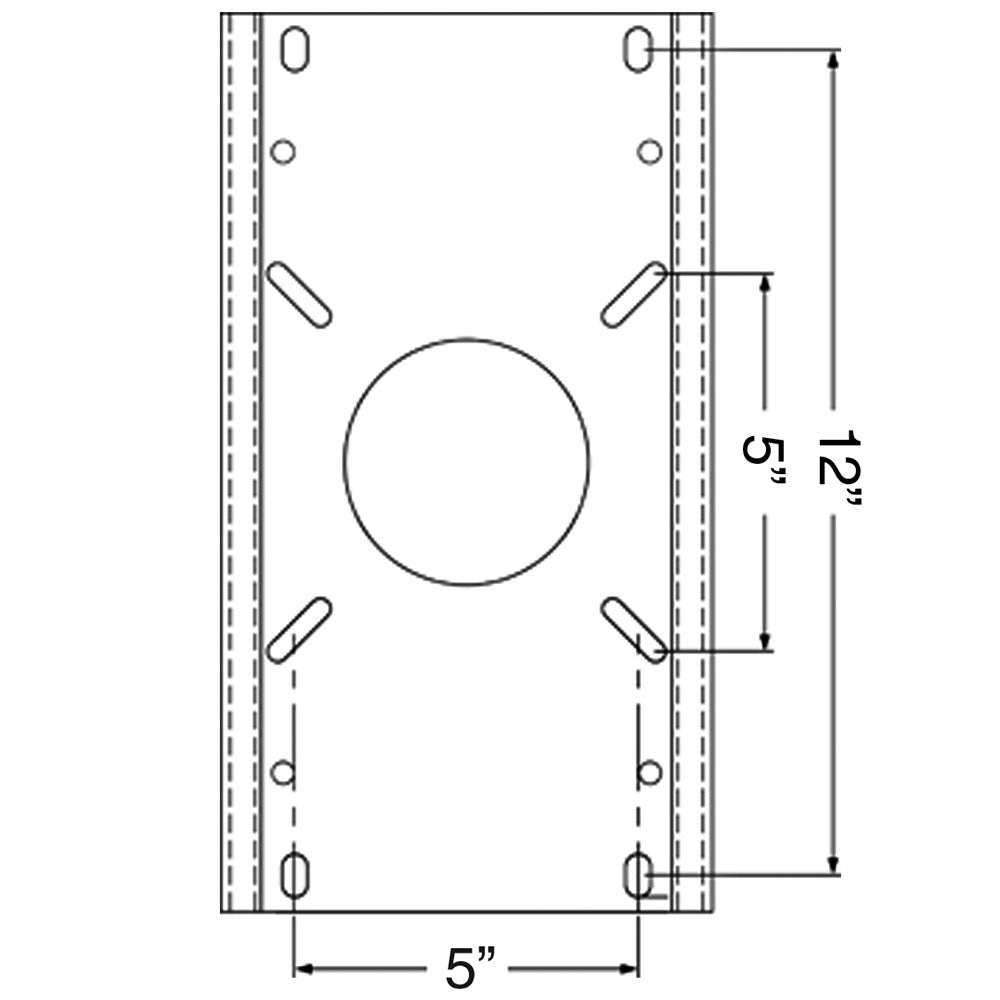 Springfield TracLock SwivelSlide NonLocking Mount f278 Post