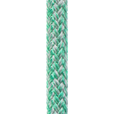 green Euro style braid