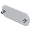 Ronstan Series 30 Cover Plate, Silver, incl. screws for RC13081S