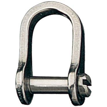 Ronstan 1/2" Standard Dee Shackle w/ Slotted Pin