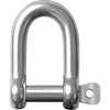 Ronstan Standard Dee Shackle w/ 1/4" Coined Pin