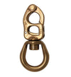 Tylaska 3 5/8" T8 Large Bail Snap Shackle with Bronze PVD Finish