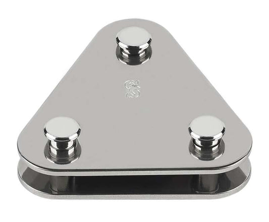 Schaefer 5/8" Upper & Lower Pin Triangle Plate