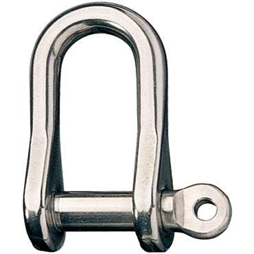 Ronstan Series 75 Coined Pin Head Standard Dee Shackle